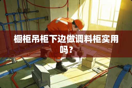 橱柜吊柜下边做调料柜实用吗？