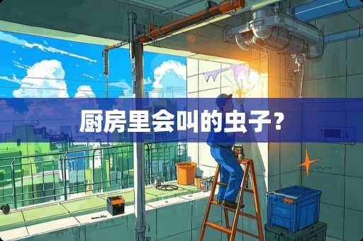 厨房里会叫的虫子？