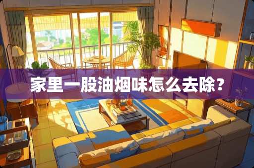 家里一股油烟味怎么去除？