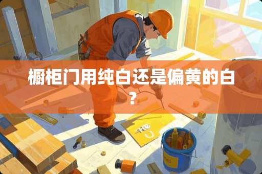 橱柜门用纯白还是偏黄的白？