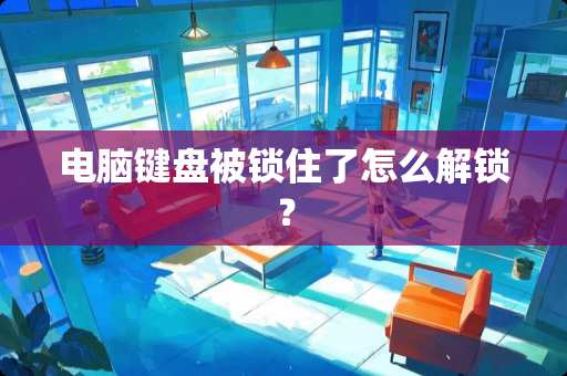 电脑键盘被锁住了怎么解锁？