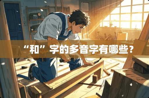 “和”字的多音字有哪些？