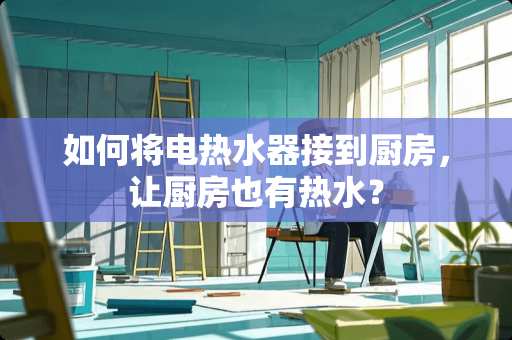 如何将电热水器接到厨房，让厨房也有热水？