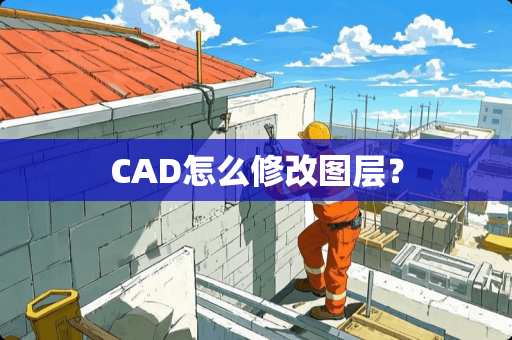CAD怎么修改图层？