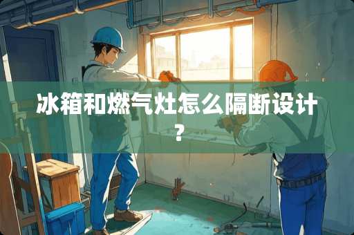 冰箱和燃气灶怎么隔断设计？