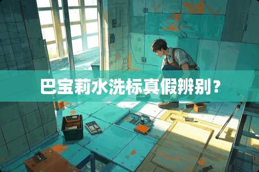 巴宝莉水洗标真假辨别? 巴宝莉水洗标真假辨别?