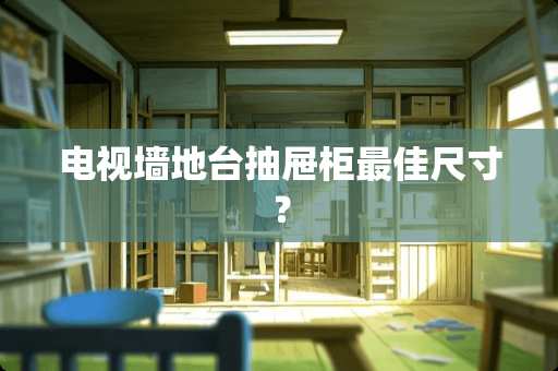 电视墙地台抽屉柜最佳尺寸？