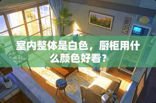 室内整体是白色，厨柜用什么颜色好看？