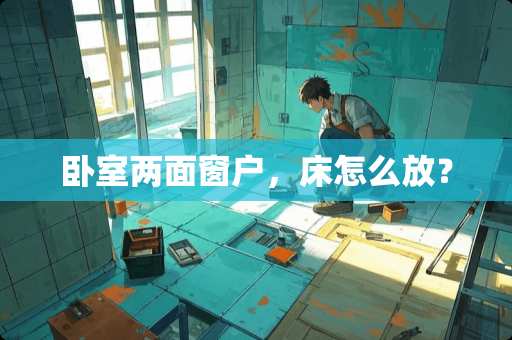 卧室两面窗户，床怎么放？