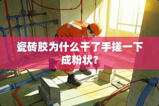 瓷砖胶为什么干了手搓一下成粉状？