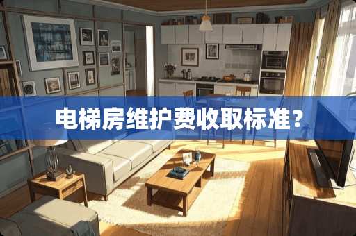 电梯房维护费收取标准？