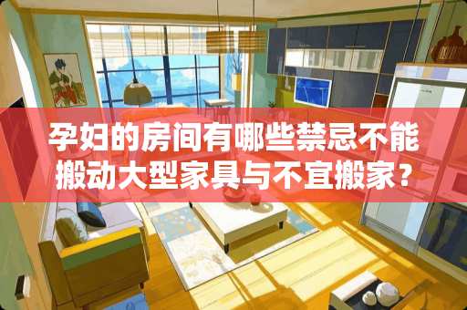 孕妇的房间有哪些禁忌不能搬动大型家具与不宜搬家？