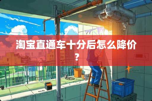 淘宝直通车十分后怎么降价？