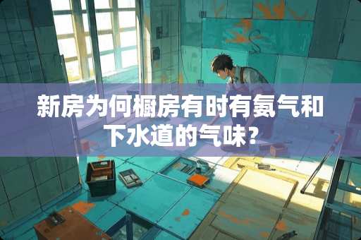 新房为何橱房有时有氨气和下水道的气味？