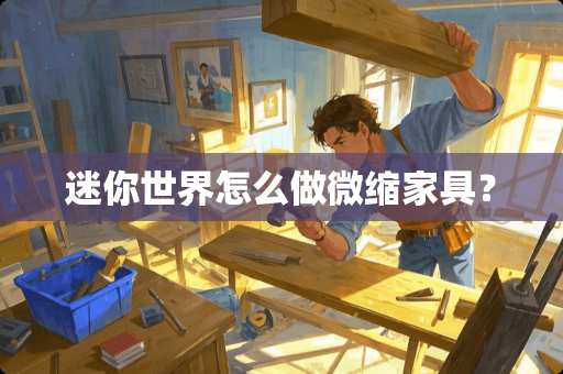 迷你世界怎么做微缩家具？