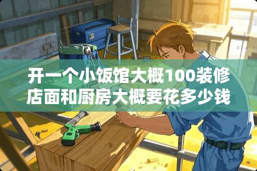 开一个小饭馆大概100装修店面和厨房大概要花多少钱？