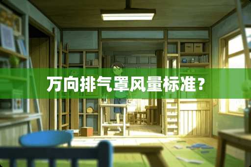 万向排气罩风量标准？