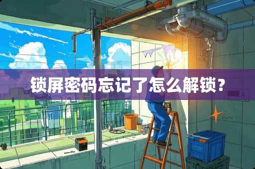 锁屏密码忘记了怎么解锁？