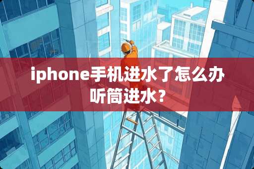 iphone手机进水了怎么办听筒进水？