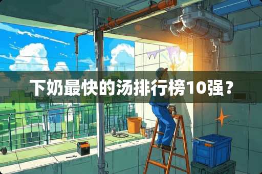 下奶最快的汤排行榜10强？