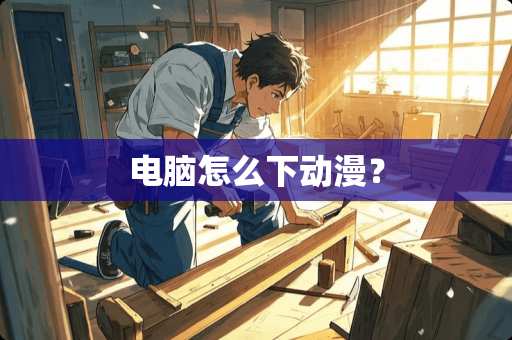 电脑怎么下动漫？