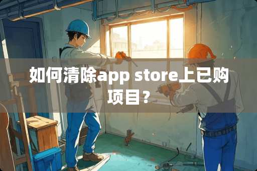 如何清除app store上已购项目？