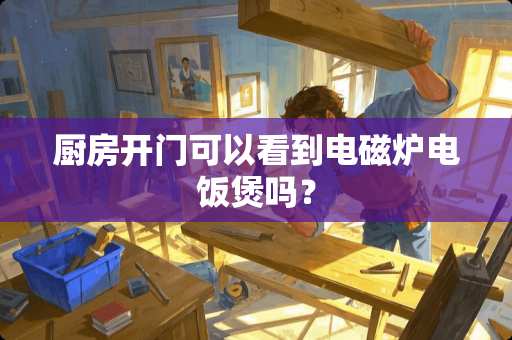 厨房开门可以看到电磁炉电饭煲吗？