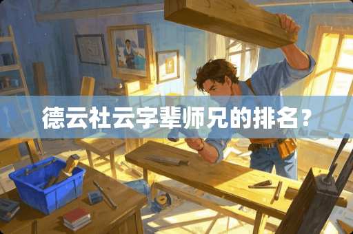 德云社云字辈师兄的排名？
