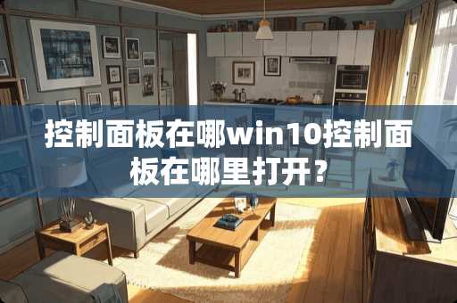 控制面板在哪win10控制面板在哪里打开？