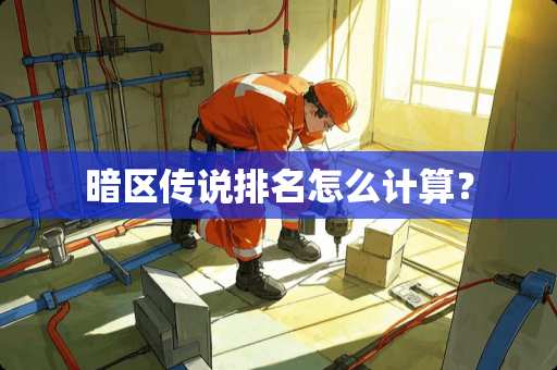 暗区传说排名怎么计算？