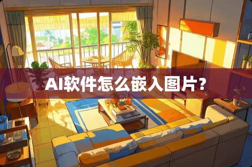 AI软件怎么嵌入图片？