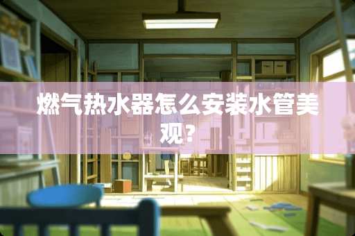 燃气热水器怎么安装水管美观？