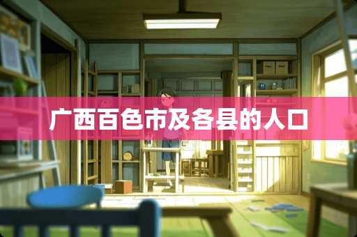 广西百色市及各县的人口