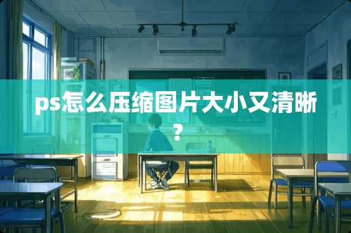 ps怎么压缩图片大小又清晰？