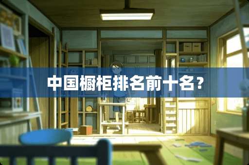 中国橱柜排名前十名？