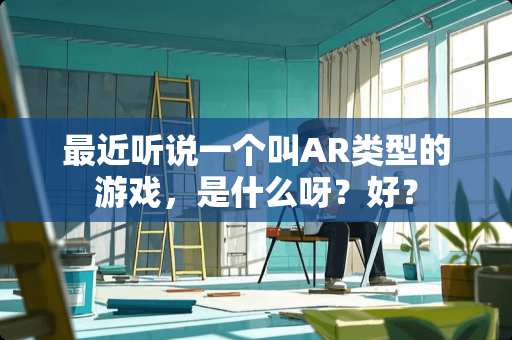 最近听说一个叫AR类型的游戏，是什么呀？好？