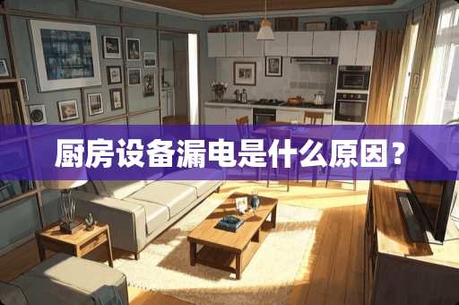 厨房设备漏电是什么原因？