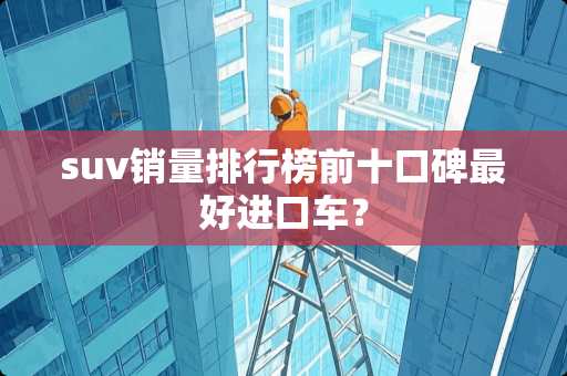 suv销量排行榜前十口碑最好***？