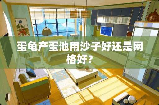 蛋龟产蛋池用沙子好还是网格好？