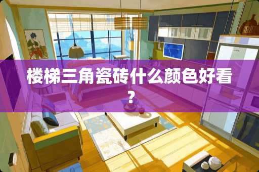 楼梯三角瓷砖什么颜色好看？