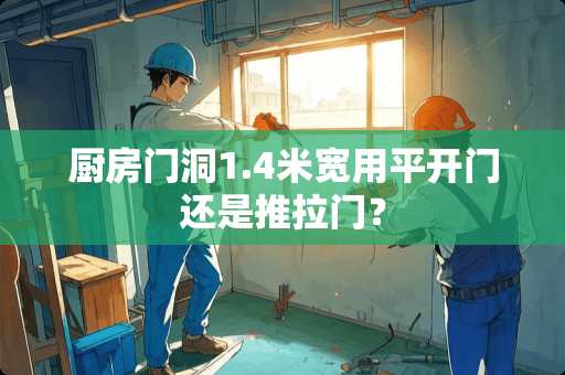 厨房门洞1.4米宽用平开门还是推拉门？