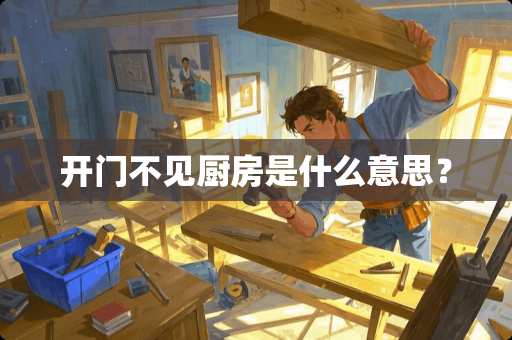 开门不见厨房是什么意思？