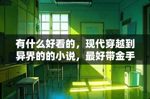 有什么好看的，现代穿越到异界的的小说，最好带金手指的？