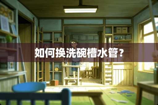 如何换洗碗槽水管？