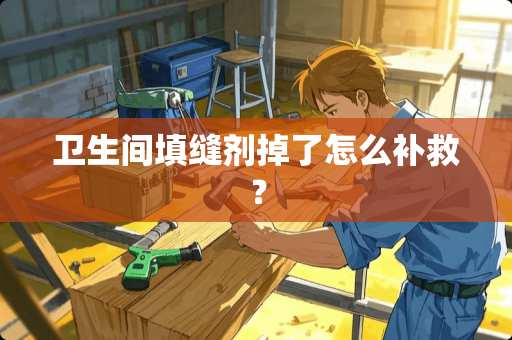 卫生间填缝剂掉了怎么补救？