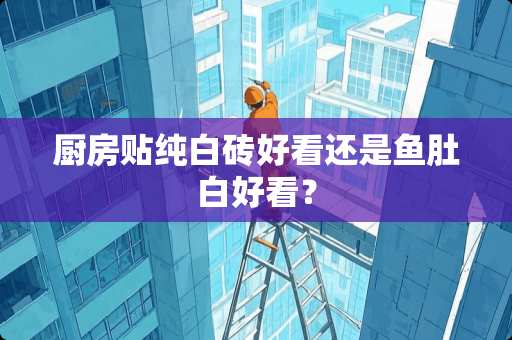 厨房贴纯白砖好看还是鱼肚白好看？