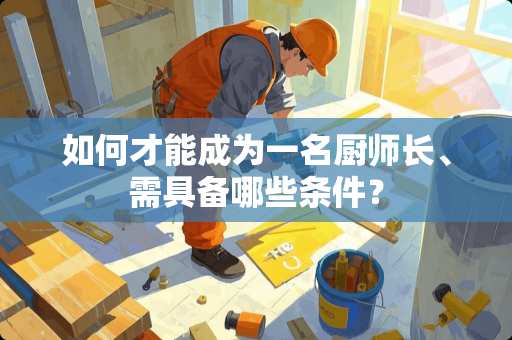 如何才能成为一名厨师长、需具备哪些条件？