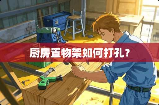 厨房置物架如何打孔？