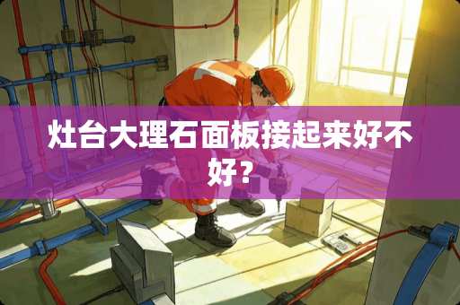 灶台大理石面板接起来好不好？