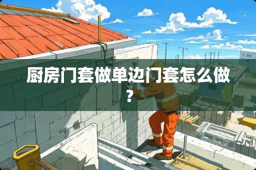 厨房门套做单边门套怎么做？